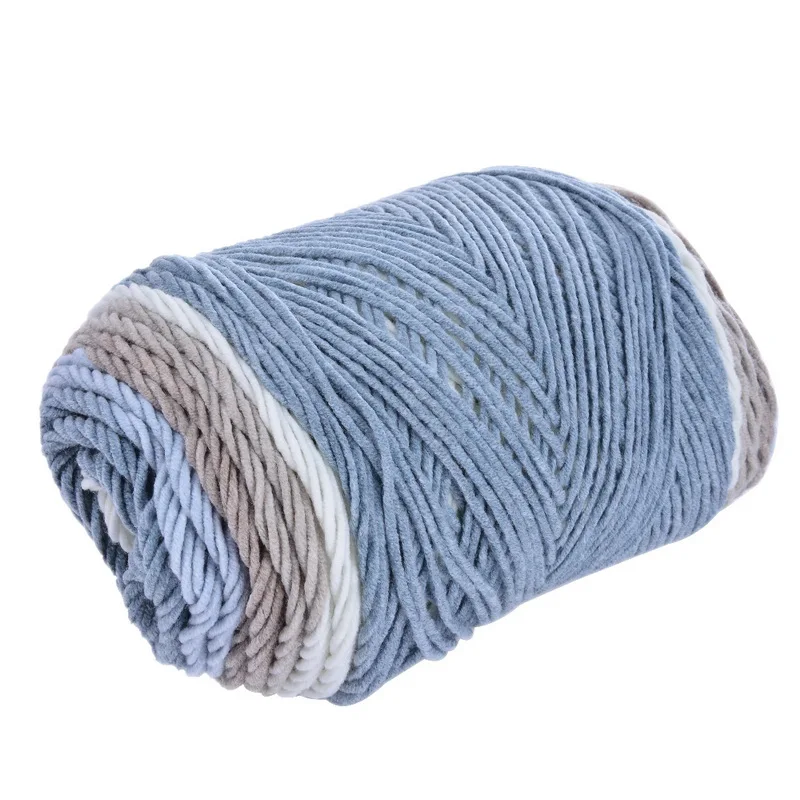 Soft Baby Cotton Yarn Scarf Hat Yarn Thick Warm Cotton DIY Crochet Knitting Yarn Hand-woven Milk Crochet Knitting Supllies - Цвет: 7