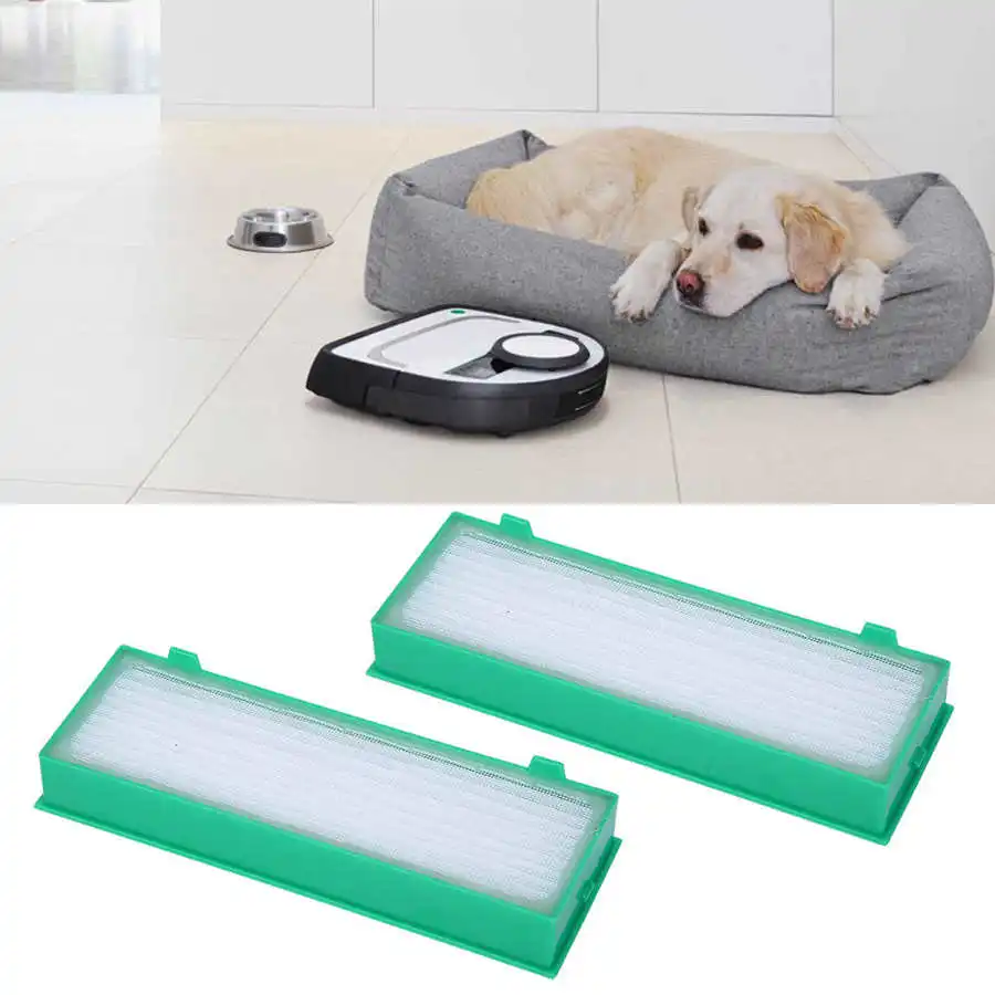

2Pcs Filter Replacement Fit for Vorwerk VR200 Home Robotic Vacuum Cleaner Accessories Cleaner Machine Parts