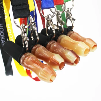 

Silicone Hookah Mouthpieces For Sheesha Chicha Narguile Shisha Accessories Hang Rope Strap Resin Mouth Tips