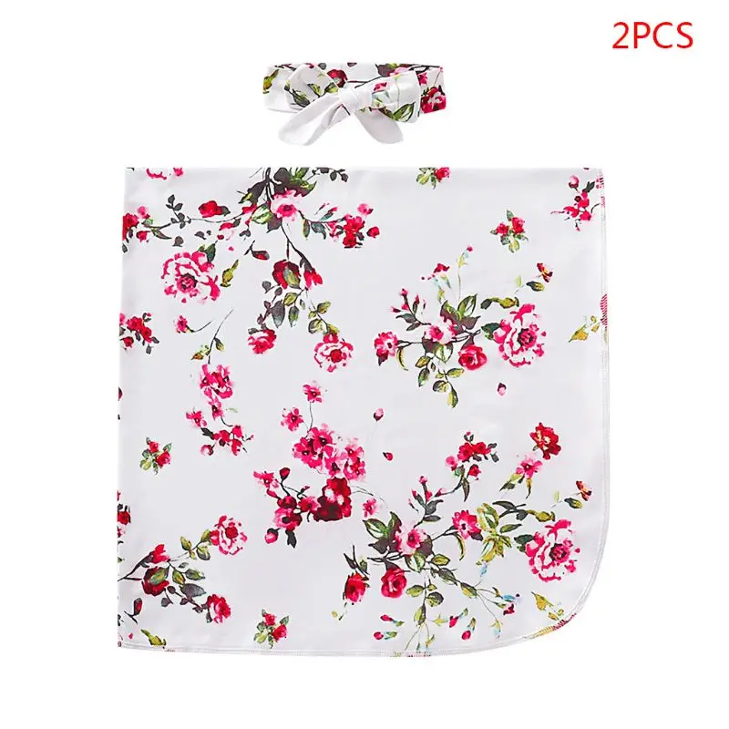 2 шт./компл. для малышей и детей постарше Обёрточная бумага банные полотенца оголовье, набор для новорожденных и маленьких детей, платье-пачка с бантом, повязка на голову с принтом Одеяло - Цвет: Белый