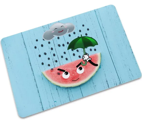 CAMMITEVER резиновый коврик для кухни, коврик в прихожую для входа, коврик для помещения, Противоскользящий коврик