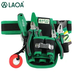 LAOA – sac à outils pour électricien, sacoche à main multifonction, étanche 600D 