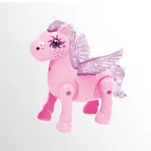 Детская игрушка на шнурке, электрический светильник пони, музыкальная игрушка, детская игрушка в подарок на день рождения