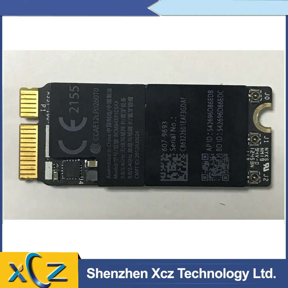 BCM94331CSAX Bluetooth BT+ Wi-Fi SD карты для MacBook Pro 1" A1425 15'' A1398 плата Airport Mid/раннего 2012 рано 2013 год