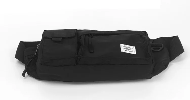 Нагрудная сумка для мужчин, полотняная поясная сумка, поясная сумка для мальчика, уличная сумка через плечо, повседневная дорожная сумка в стиле хип-хоп, сумка через плечо