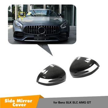 

Carbon Fiber Mirror Cover Shell Case Protector for Mercedes-Benz SLK SLC SL AMG GT R172 SLK200 SLC300 SLC260 2012-2019