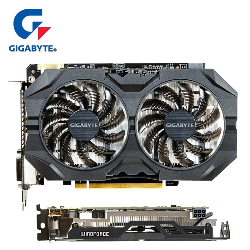 

GIGABYTE Graphics Card GTX 950 GPU 2GB 128Bit for PC Hdmi Dvi game VGA GTX 950 with NVIDIA GeForce Used Cards GDDR5 Video Card