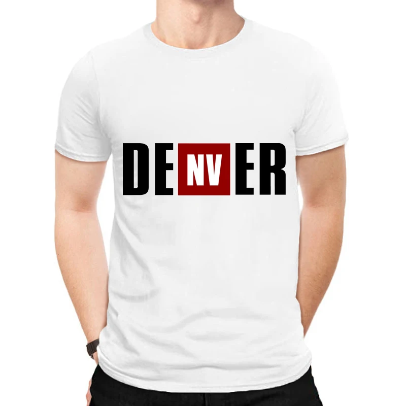

Lus Los New T Shirt Men Funny Design La Casa De Papel print Tshirts Men Short Sleeve House of Paper T-Shirt