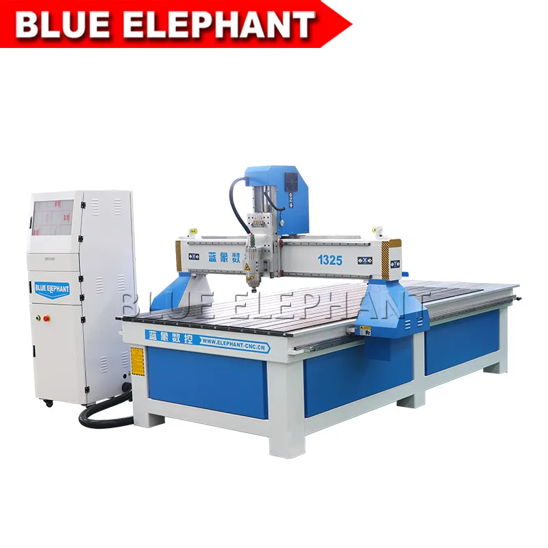 

China 1325 cnc router machine t-slot table cheap woodworking machine with 1300*2500mm working area