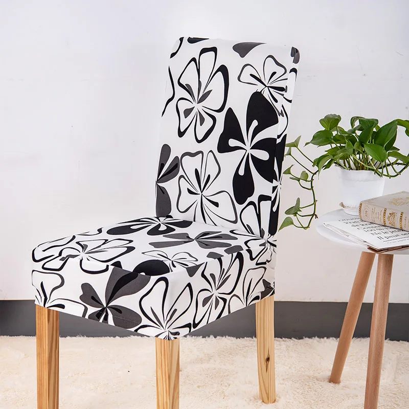 black butterfly chair cover