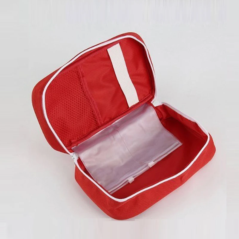 Portable Camping First Aid Kit Empty Emergency Medicine bag Outdoor Survival Travel set First Aid Bag Household Storage package