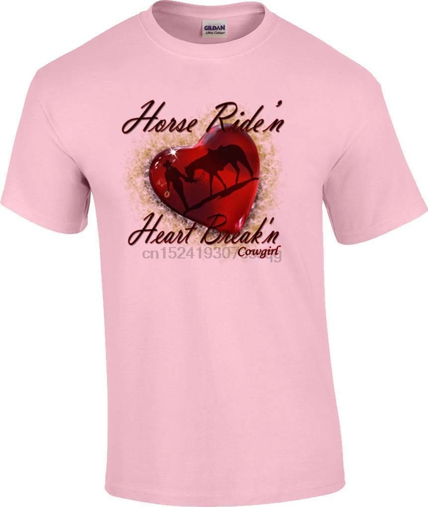 Horse Ridin Heart Breakin Cowgirl T-Shirt |