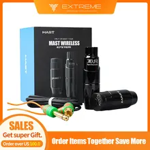 Профессиональная татуировка роторная ручка машина с беспроводной татуировкой батарея питания Набор для татуировки художника Перманентный макияж машина