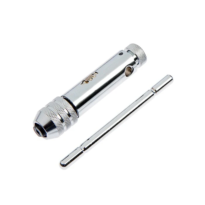 Vorotok de trinquete para grifos TUNDRA T-forma-cromo Chapado en M5 - M12 2705957 machuelo corte manual herramientas ► Foto 3/6