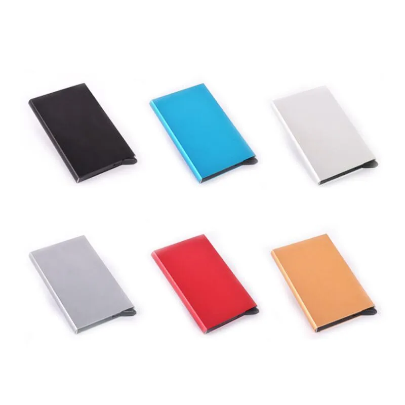 Wallet Card Holder Card Holder Credit Card Holder Credit Card Wallet Card Wallet ID Card Holder ID Card Case Wallet Card Bag Document Card Wallet Credit Card Holder Men Slim Anti Protect Travel ID Cardholder Women Rfid Wallet Metal Case Porte Carte