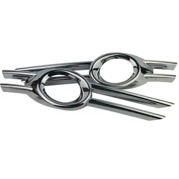 

2Pcs Fog Lamp Covers Car Bumpers Bars Fog Lamp Cover Grill Trim for Passat CC 2009 2010 2011 Fog Light Cover Case