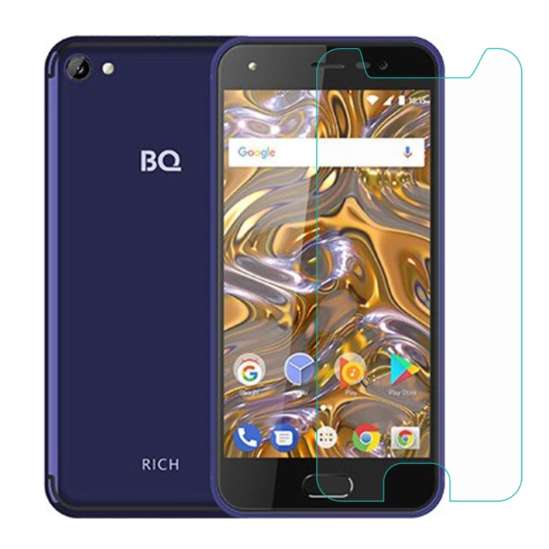 

Mobile 9H Tempered Glass For BQ BQ-5012L Rich 5" GLASS Protective Film Screen Protector cover