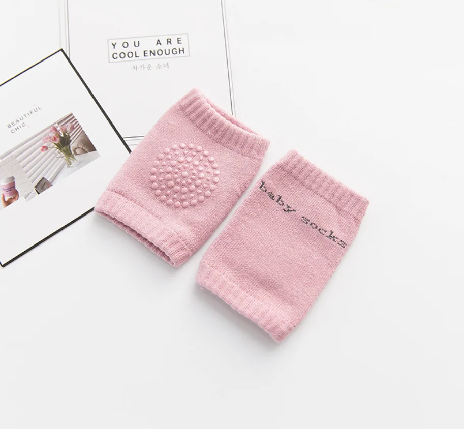C-pink Наколенники для детей, безопасная подушка для ползания, налокотники для малышей, Детская грелка для ног, наколенники, защита для малышей, наколенники - Цвет: C-pink