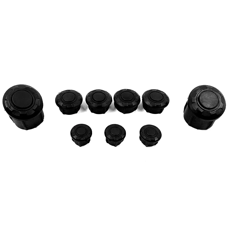 For BMW R1200GS LC R 1200GS R1200 R 1200 GS Adventure ADV 2013 2014 2015 2016 2017 2018 Frame Caps Frame Hole Cover Plug 9pcs (3)