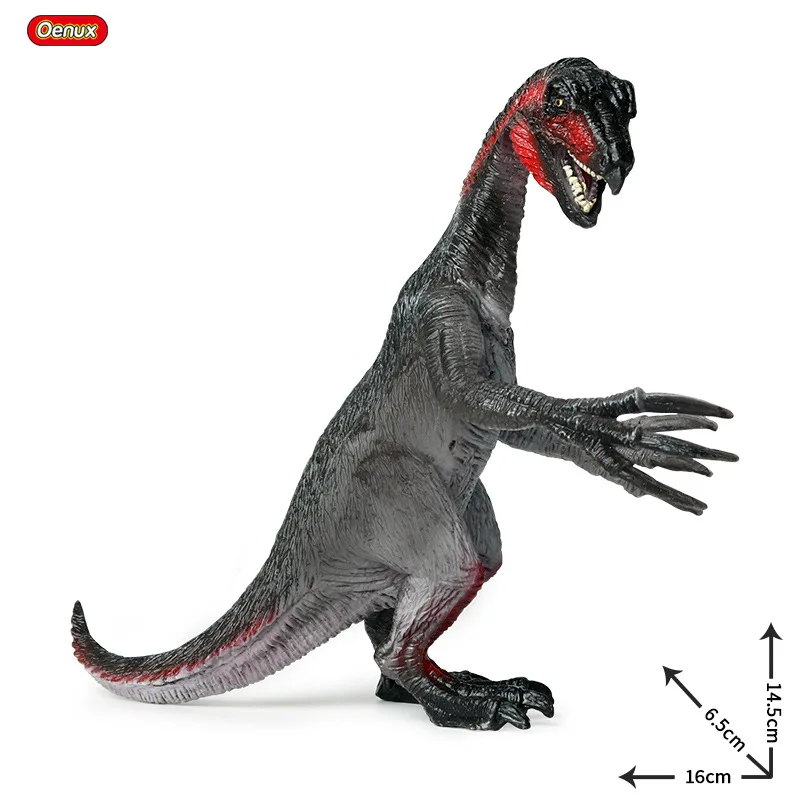

2019 Hot New Classic Children's Simulation Toy Solid Jurassic Dinosaur Model Two-color Sickle Dragon Ornaments Boy Favorite Gift