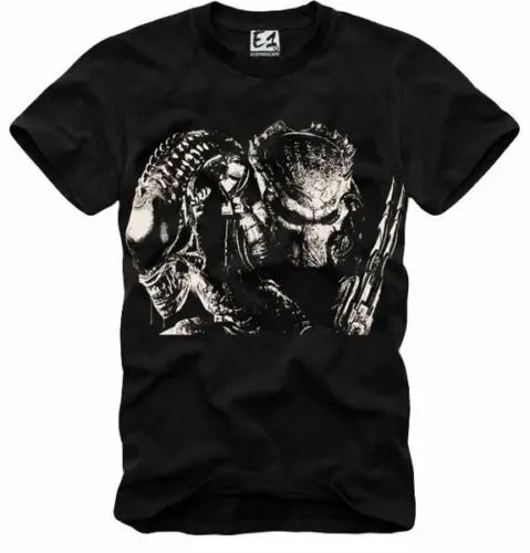 T Shirt Alien Predator Et Ausserirdische Ufo Area 2019 Summer New Brand Hip Hop Men Casual Fitness Funny O Neck Tee Shirts |