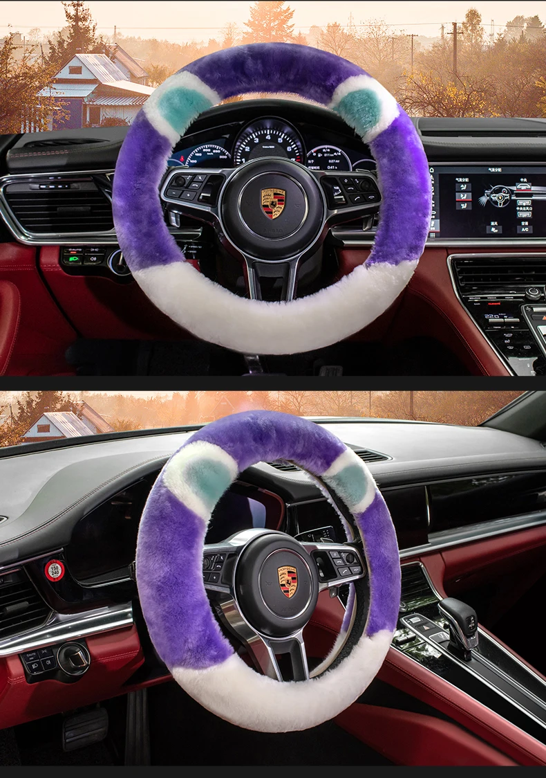 plush steering wheel cover 9