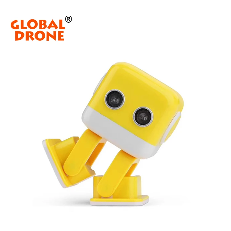 WLtoys F9 Cubee APP Control Intelligent Dancing Gesture RC Robot RTR - Yellow/Blue Gift For Kids Entertainment Music Toy | Электроника