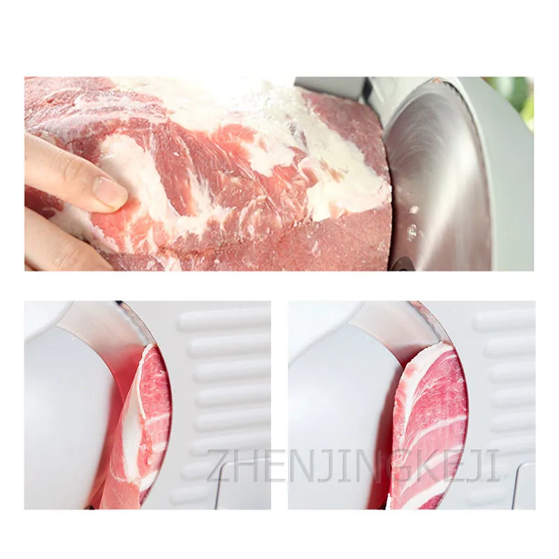 220V Electric Slicer Multifunctional Commercial Household Manual Small Meat Planer Shabu Lamb Hot Pot Fruit And Vegetable Slicer 6