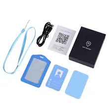 GPS Tracker Worker Student ID Card GSM AGPS WIFI SOS Call Voice Recorder For Kid