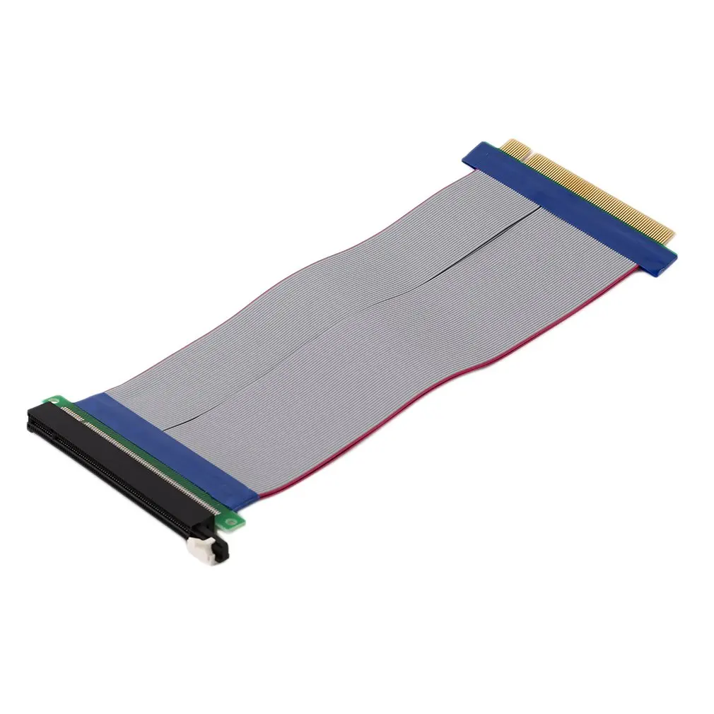 

Professional PCI Express PCI-E 16X Riser Card Adapter Ribbon Extender Extension Cable Promotion 15cm