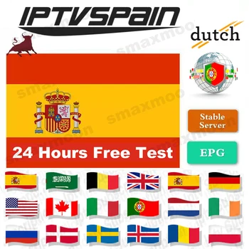 

1 Year IPTV M3u Subscription Spain Sweden Portugal Italy Dutch Iptv m3u subscription for Smart TV PC Android Mobile