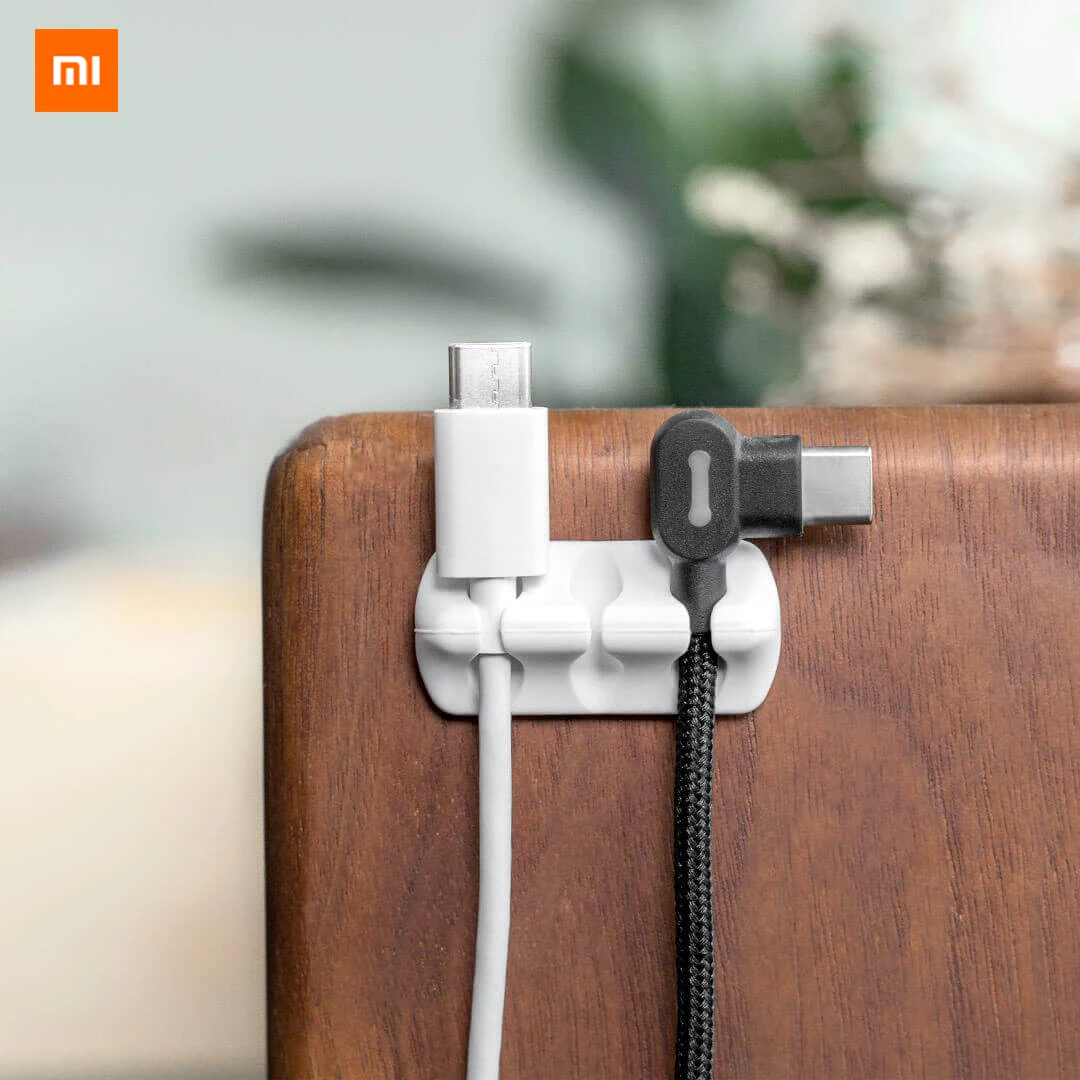 

Xiaomi Youpin Bcase silicone wire storage device Mini protable at most 15 wires Silicone material tidy for mi smart home