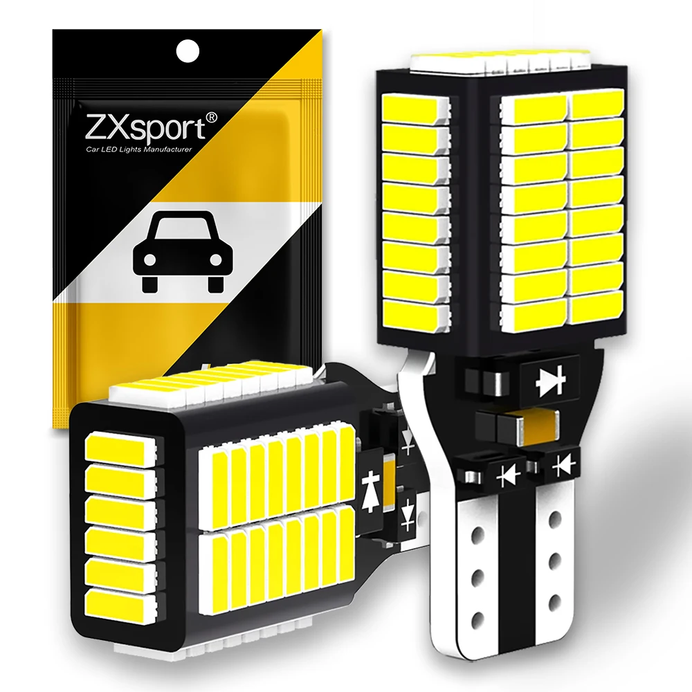 2 шт. автомобисветильник светодиодные лампы T15 W16W 4014SMD 24 в 12 В | Автомобили и