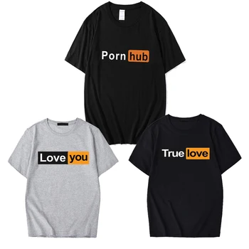 

2020 Print T-shirt Cotton Pornhub premium Top Hip Hop Tees Streetwear Male Clothing Summer Casual Harajuku Men T-Shirt футболка