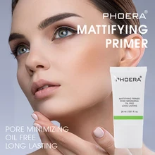 PHOERA-base hidratante de Control de aceite duradero, maquillaje antes de la leche, refrescante, no grasa, base correctora para rostro, esencia, TSLM1
