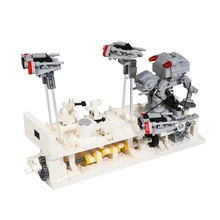 

MOC Hoth Battle Classic Scene Battle Building Blocks Model Diorama Destroyer Compatible Star Plan Bricks Children's Toys Gifts
