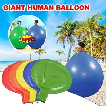 Gigantyczny nadmuchiwany balon elastyczna piłka zabawki na świeżym powietrzu letnia plaża Park wodny rodzic-dziecko śmieszne nadmuchiwane zabawki jouets gonflables tanie i dobre opinie Silikon CN (pochodzenie) 8-11 lat 12-15 lat STARSZE DZIECI 8 lat Duży zewnętrzny pompowany rekreacyjny 85954