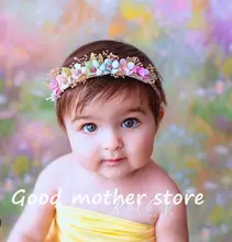 Special Price Newborn Photography Prop Baby Headband Floral Infant Headwear Baby Princess Girl Hair Accessories Cute Props Special Price Newborn Photography Prop Baby Headband Floral Infant Headwear Baby Princess Girl Hair Accessories Cute Props