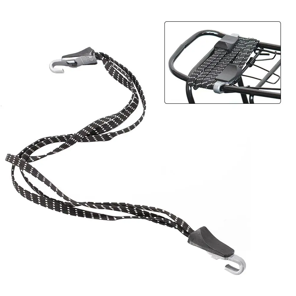 Elastic Bicycle Luggage Rope Bicycle Bike Cycling Hooks Bandage Straps Belt Box Packing Rope Tie Equipment Bike Accessories 70cm