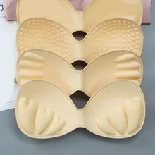 2021 Summer Swimsuit Padding Inserts Women Clothes Accessories Foam Triangle Sponge Pads Chest Cups Breast Bra Inserts Chest Pad