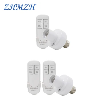 

AC220V Wireless Remote Control Switch Male to Female E27 Screw Light Base 50W Timer Switch Socket For LED Lamp Bulb Smart Home