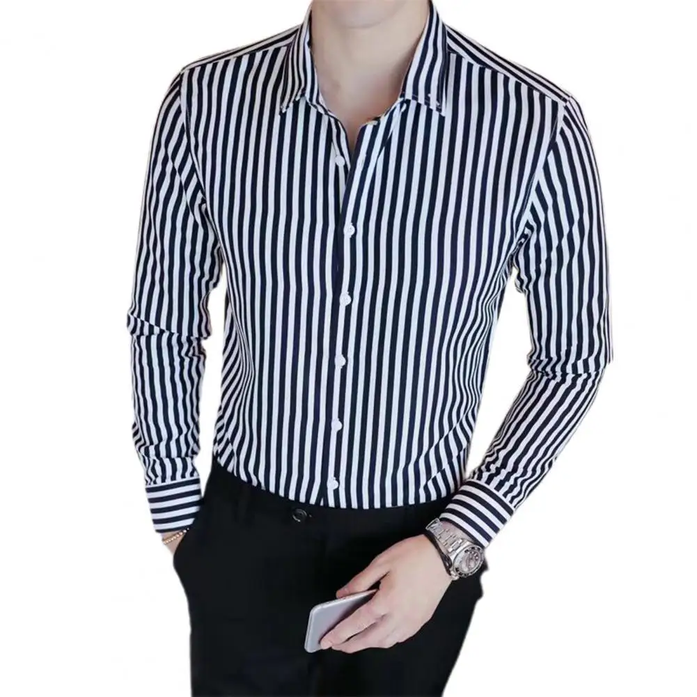 Cheap Business Men Shirt Brand Fashion 2021 Long Sleeve Shirt Men All