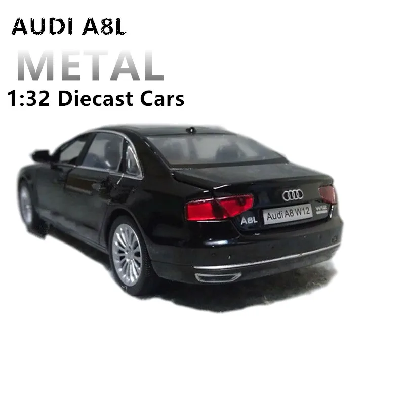 1:32 литья под давлением весы игрушка автомобиля audi модели 4 с открывающимися