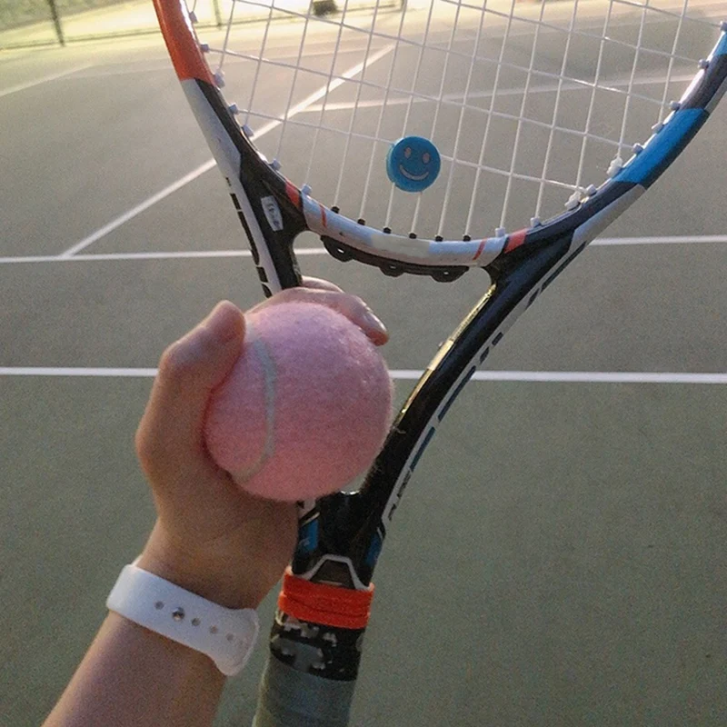 Tennis balls 6Pcs pack pink tennis balls wear-resistant elastic training 66mm ladies beginners practice for club