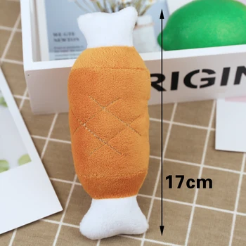 

Plush Dog Toy To Bite Squeak Anime Sounder Dog Toys for Small Dogs Game Bite Resistant Stuff Jouet Chien Pet Products XX60DT