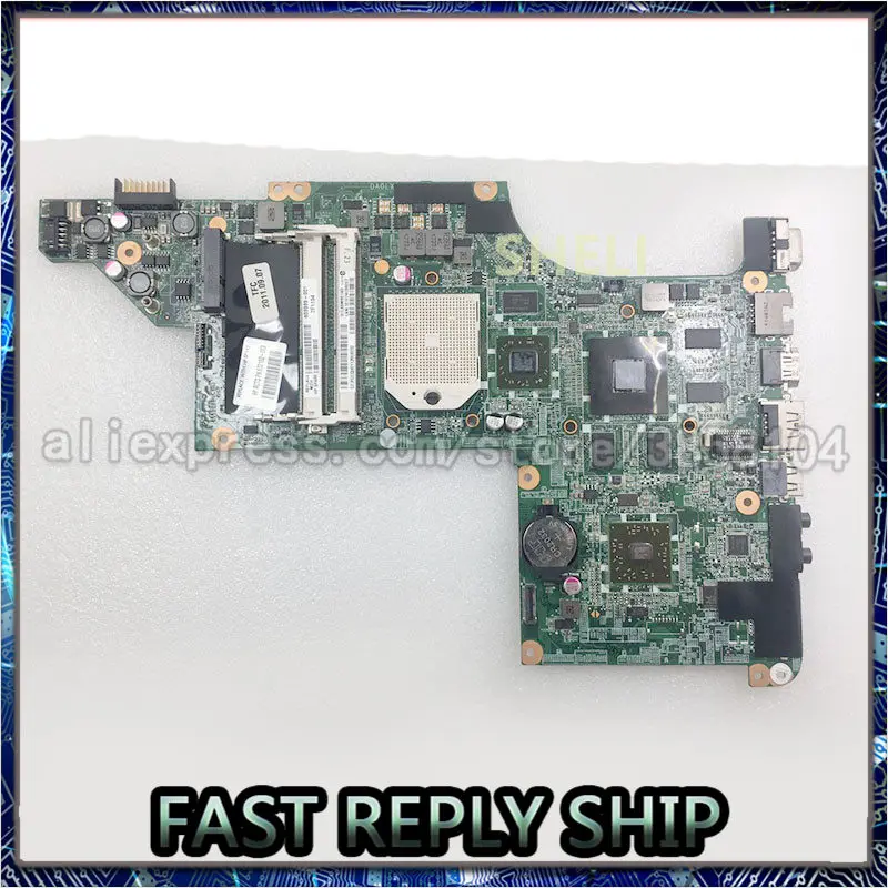 Материнская плата ноутбука SHELI материнская HP DV6 серия 603939-001 мобильный Radeon HD 5650 DDR3