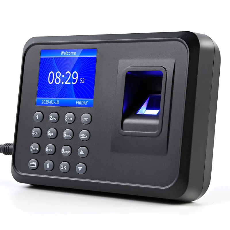 HOT SALE Donnwe F01Mini USB Biometric Fingerprint Time Recorder Clock with FREE SOFTWARE