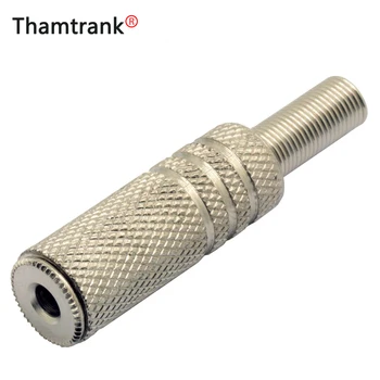 

30pcs Reticulate Jack 3.5mm 3 pole stereo female connector metal 3.5mm jack inline socket solder wire connector