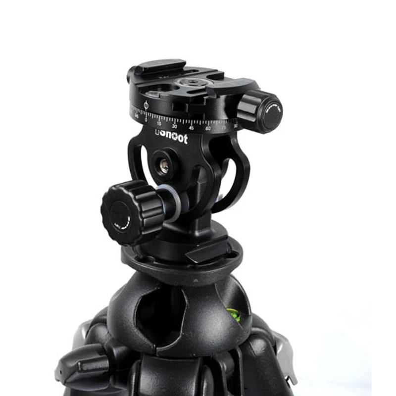 iShoot 2D 360 Panoramic Panorama Ball Head for Camera Tripod Monopod Ballhead Quick Release Plate Monpod Head 2-way