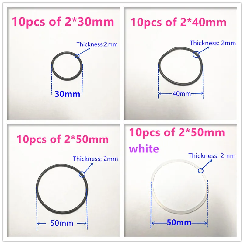 Rubber Belt Transmission Drive Belt 9 Sizes Silicone Rubber Band Pulley Transmission Engine Drive Round Belts Tape DIY Toy Module Car Motor Stretch Droppshipping